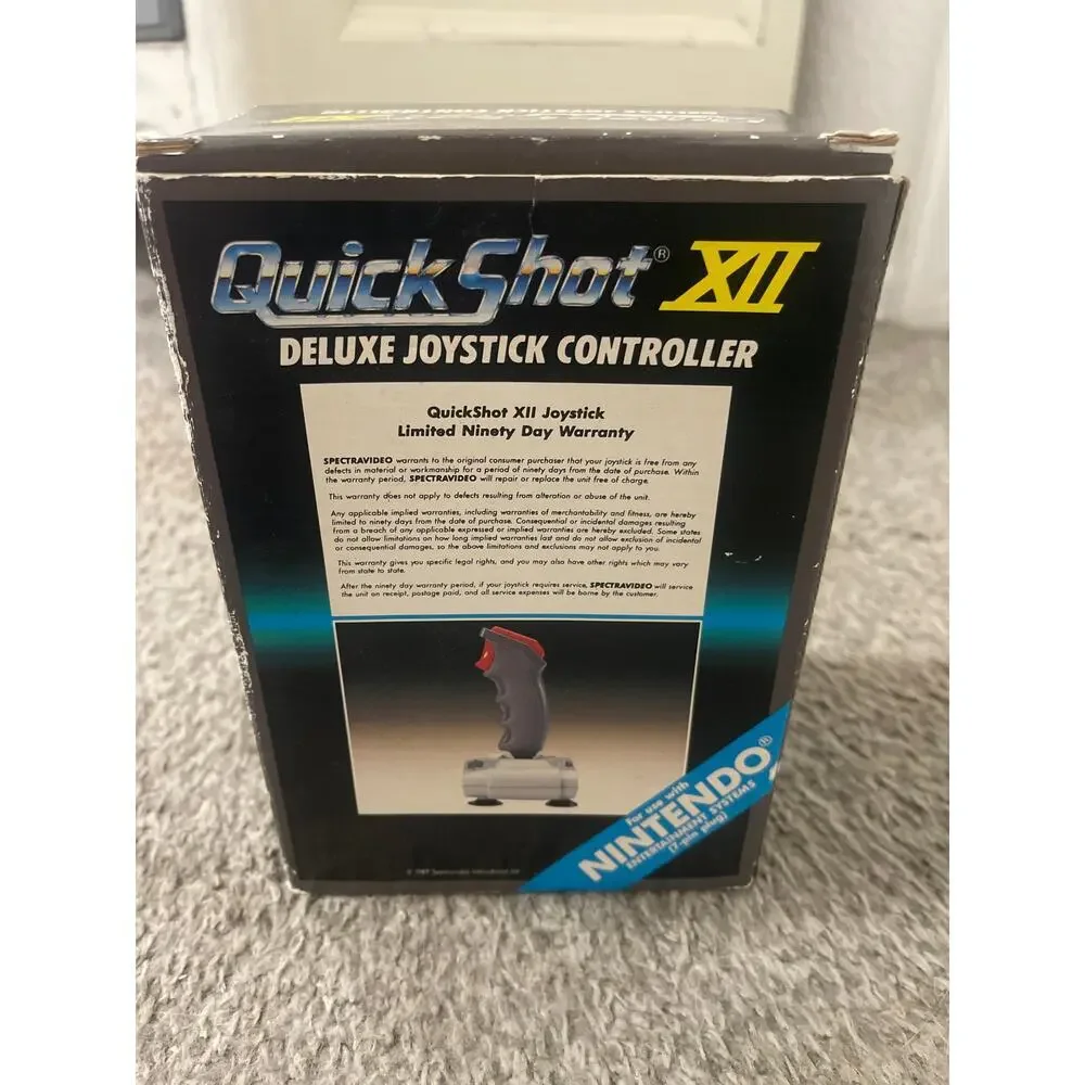 Quick Shot Xll deluxe joystick controller for use with Nintendo entertainment